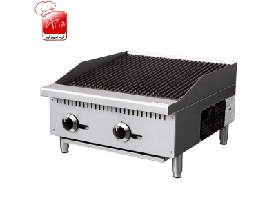 گریل زغالی صنعتی استیل استار